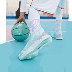 Vanissy - Chaussures de Basketball Flying Shlavabo pour Hommes : Baskets Mi-Hautes à Absorption des Chocs, Édition 2023
