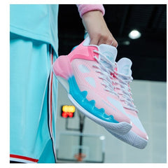 Vanissy - Chaussures de Basketball Dragon Claw pour Homme : Baskets Montantes à Lacets avec Absorption des Chocs