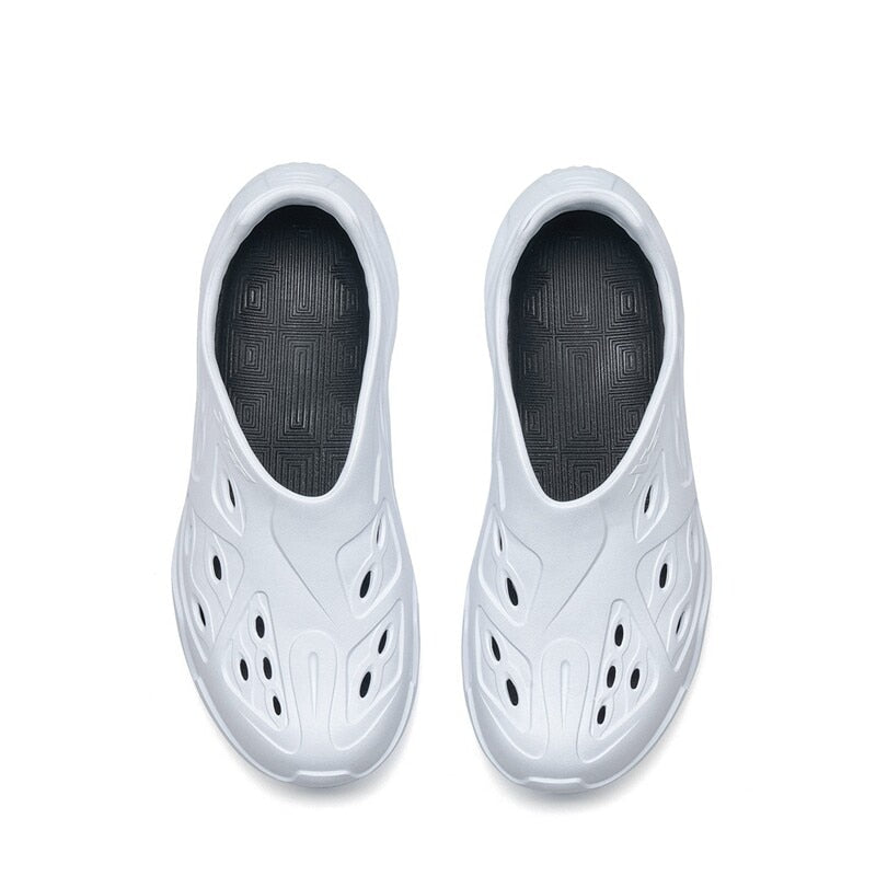 Vanissy - Chaussures à Trous pour Hommes : Pantoufles de Loisirs en Plein Air, Sandales d'Été Respirantes pour Hommes