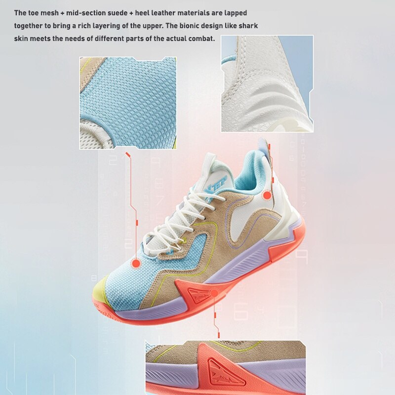 Vanissy - Chaussures de Basketball Flying Shlavabo pour Hommes : Baskets Mi-Hautes à Absorption des Chocs, Édition 2023