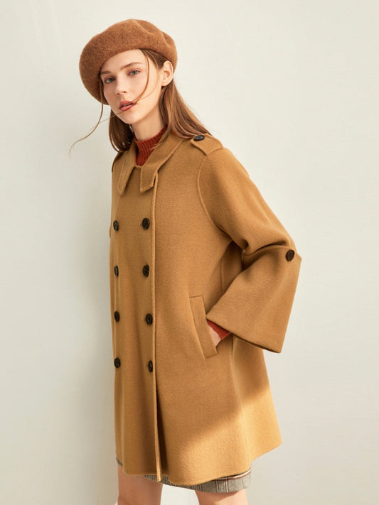 Vanissy - veste en laine pour femmes : manteaux amples, mélange manteaux, manteaux de laine, vêtements de femme