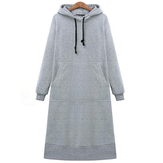 SWEAT ROBE MANCHES LONGUES Gris